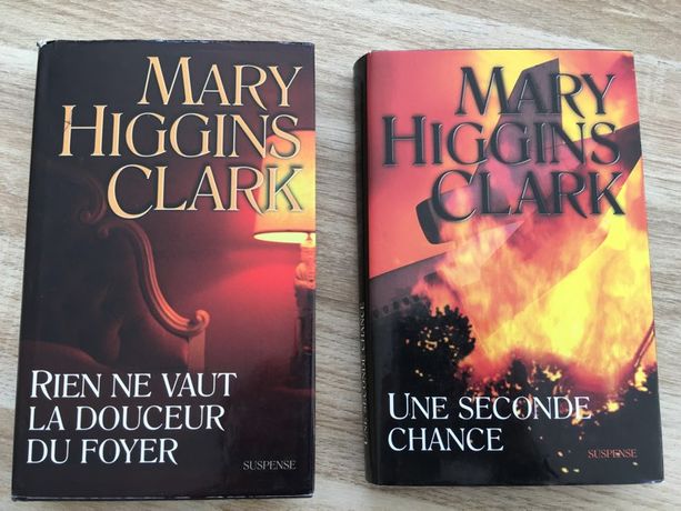 Lot de 2 livres Mary Higgins Clark (ALE22)